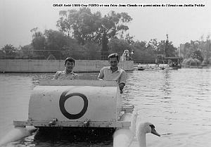 ORAN - Jardin Public Guy Jean-Claude  Pinto aout 1959 a